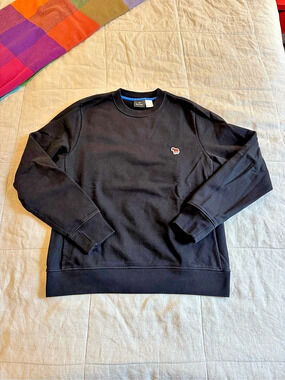 Paul Smith Cotton Sweatshirt in Black